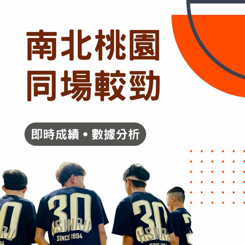 南北桃園,同場較勁